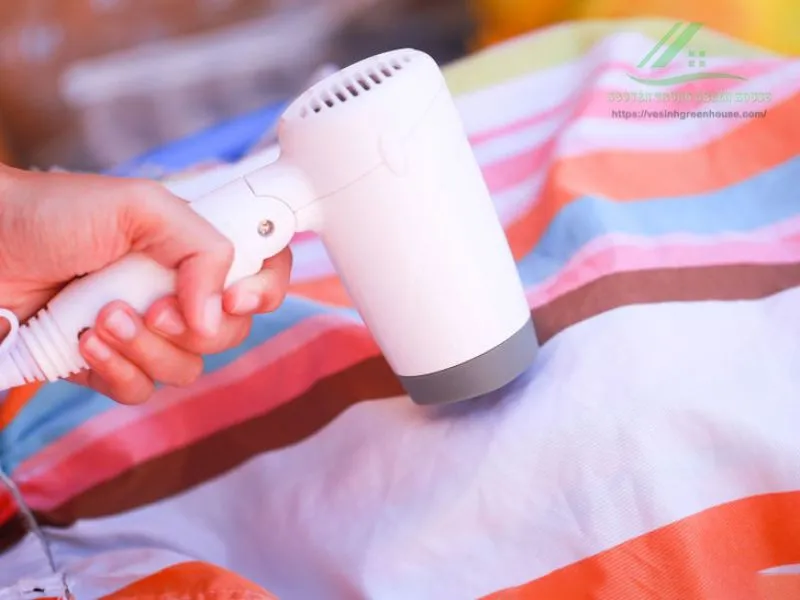 Đánh giá sự tiện lợi của phương pháp là quần áo bằng máy sấy tóc