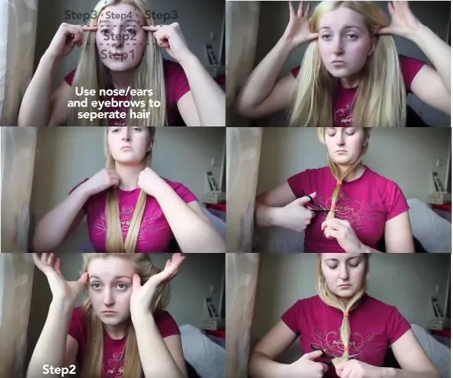 Hướng dẫn chi tiết cách cắt tóc ngang lưng kiểu ngang bầu (Graduation) bằng phương pháp phân khu chuẩn.