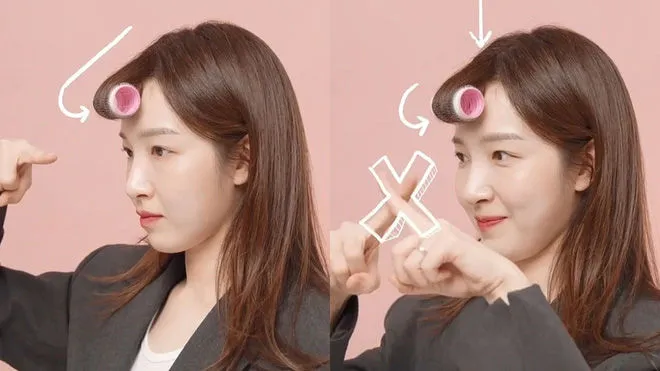 Tóc uốn phồng tự nhiên giúp khuôn mặt tươi trẻ