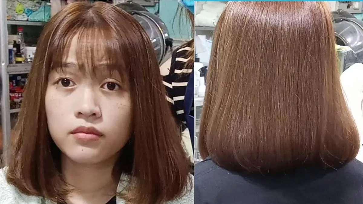 Chăm sóc tóc duỗi phồng với dầu dưỡng chuyên sâu