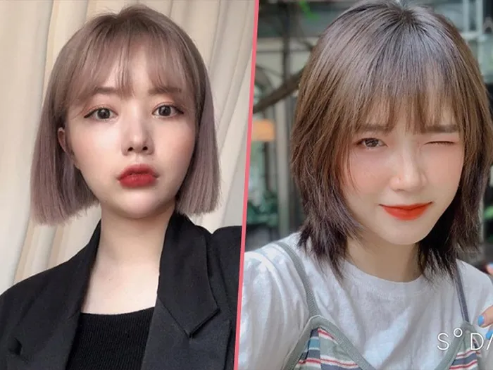 Kiểu tóc duỗi ngắn đơn giản cho cô gái năng động