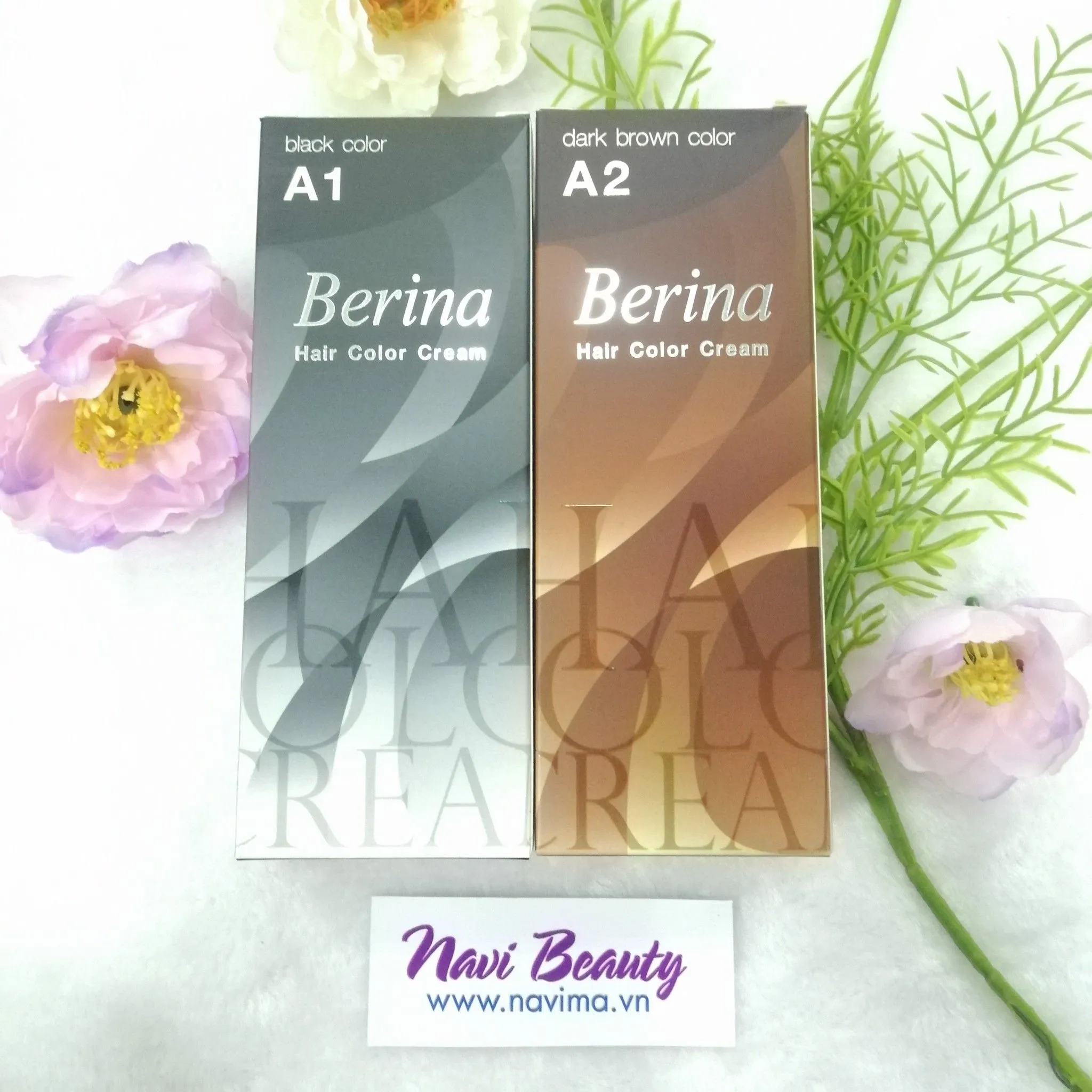 Berina Hair Color Cream có thành phần chất lượng cao.