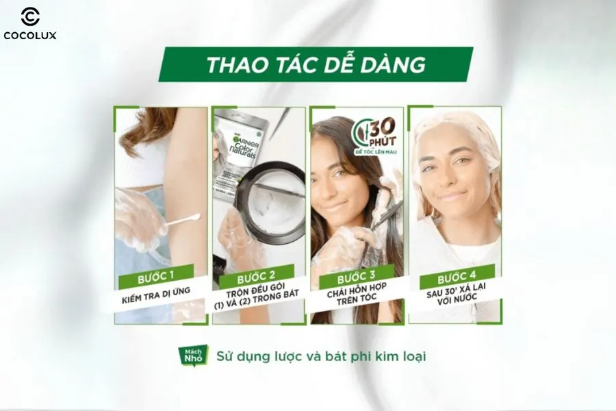 Hướng dẫn cách nhuộm tóc tại nhà theo quy trình an toàn