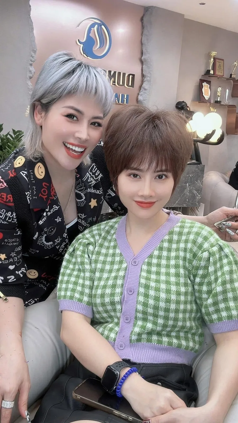 Quy trình phân khu tóc và xác định góc độ nâng tóc chuẩn