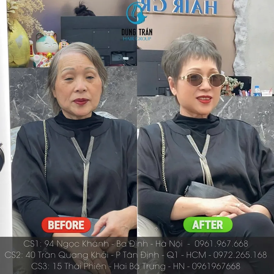 Kỹ thuật cắt tóc tém layer tạo độ phồng tự nhiên