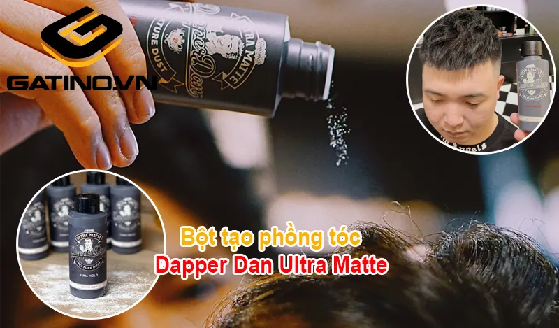 Bột tạo phồng tóc Dapper Dan Ultra Matte