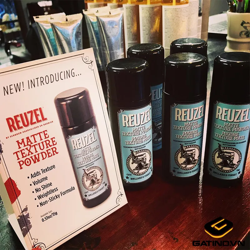 Bột tạo phồng tóc là gì? – Sản phẩm bột tạo phồng tóc Reuzel Matte Texture Powder