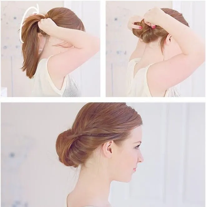 Búi Cao Lỏng Lẻo Kiểu Messy Bun Cá Tính