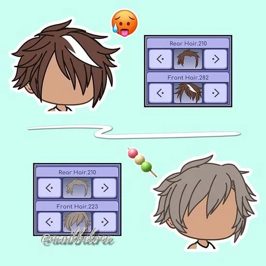 Tóc nam gacha với những dòng tóc đầy sáng tạo và đổi mới. Những hình ảnh đẹp mắt này sẽ giúp bạn tìm ra ý tưởng cho bộ tóc của mình. Hãy khám phá ngay!