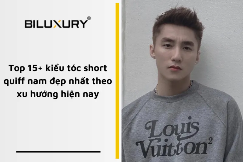 So sánh kiểu tóc quiff với các biến thể khác như crew cut và french crop