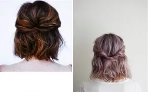 Tạo kiểu bện tóc ngắn nửa đầu xoắn lọn đơn giản giúp bạn gái thêm dịu dàng và thanh lịch