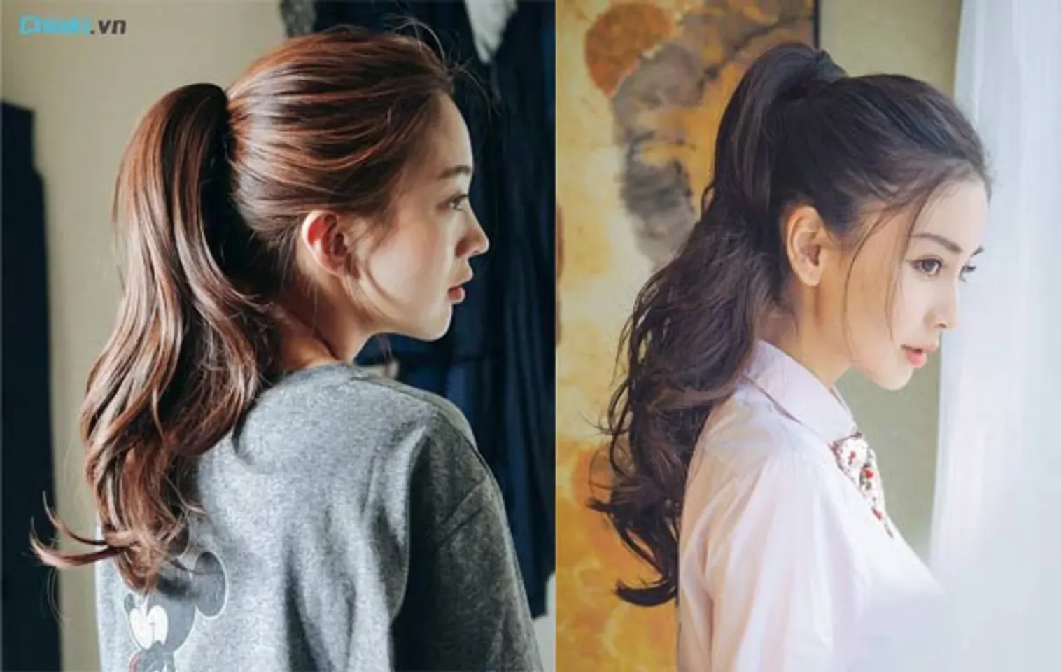 Kiểu tóc đuôi ngựa truyền thống