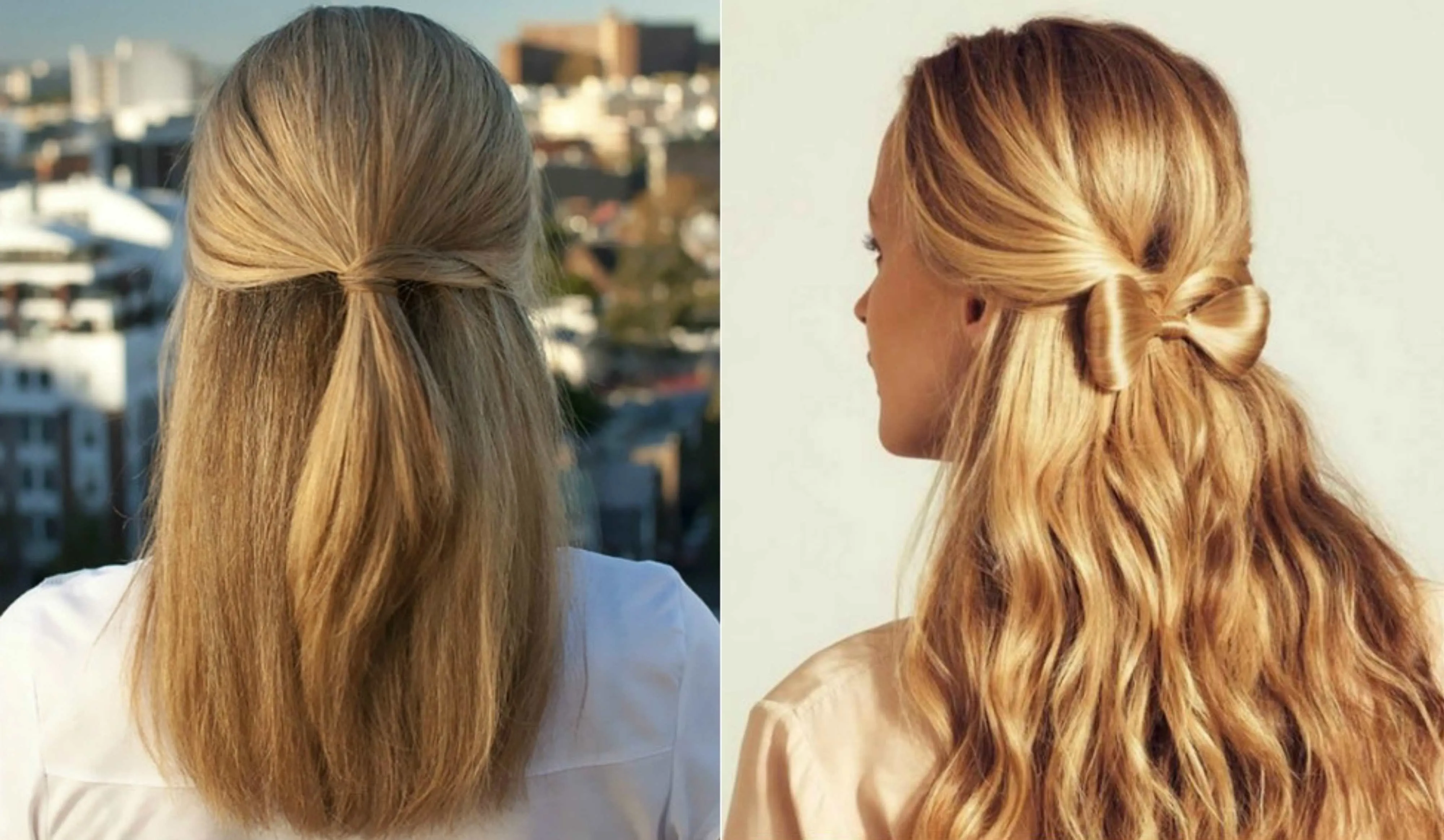 Hướng dẫn buộc tóc nửa đầu nhẹ nhàng và đơn giản