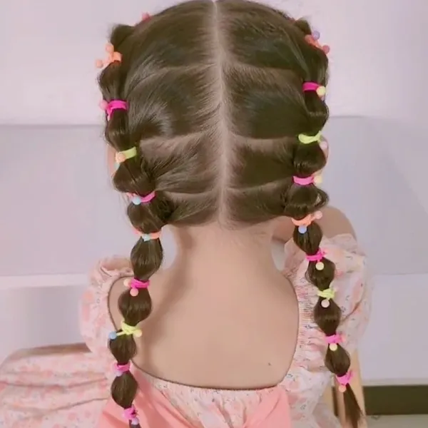 Cách Buộc Tóc Đi Học Kiểu Nhiều Tầng Giữ Tóc Chắc Chắn