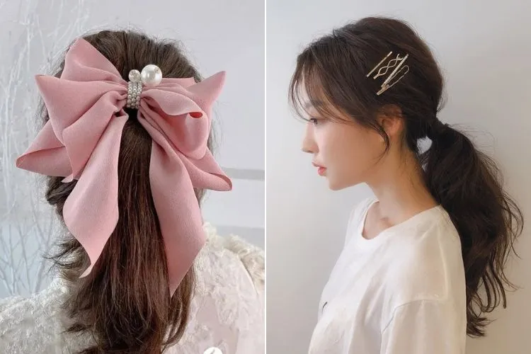 Hình ảnh một cô gái với mái tóc óng ả, dày dặn, thể hiện sự chăm sóc tóc kỹ lưỡng