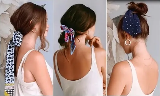 Một số gợi ý buộc tóc với khăn turban