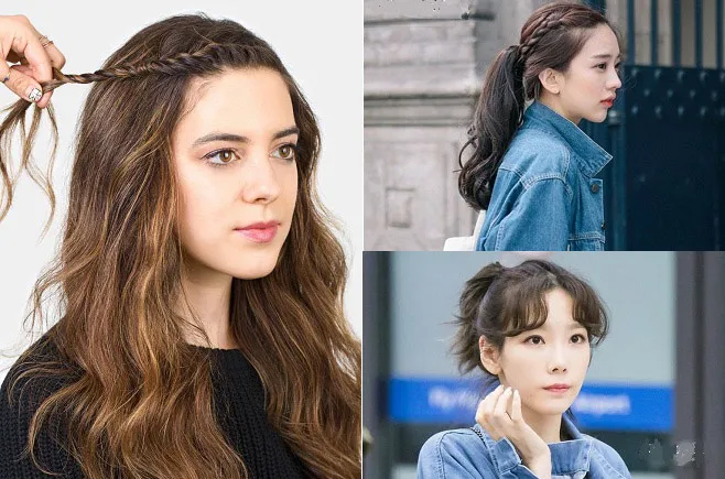 Khám phá vẻ đẹp ngào và duyên dáng của kiểu buộc tóc mái dài