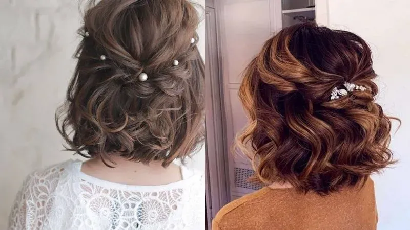 Tóc ngắn tết nửa đầu