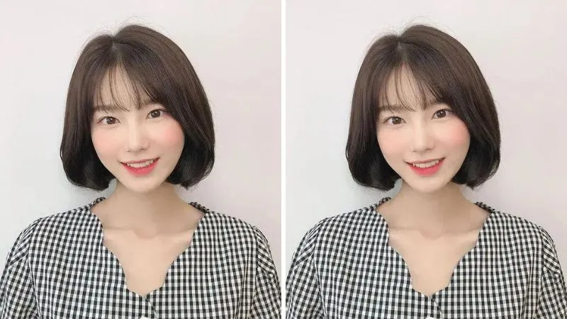 Mái thưa Hàn Quốc cho tóc ngắn năng động