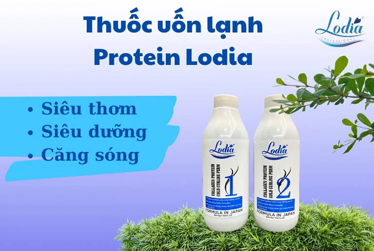 Sản phẩm chăm sóc tóc uốn lạnh chuyên dụng giàu Protein Collagen