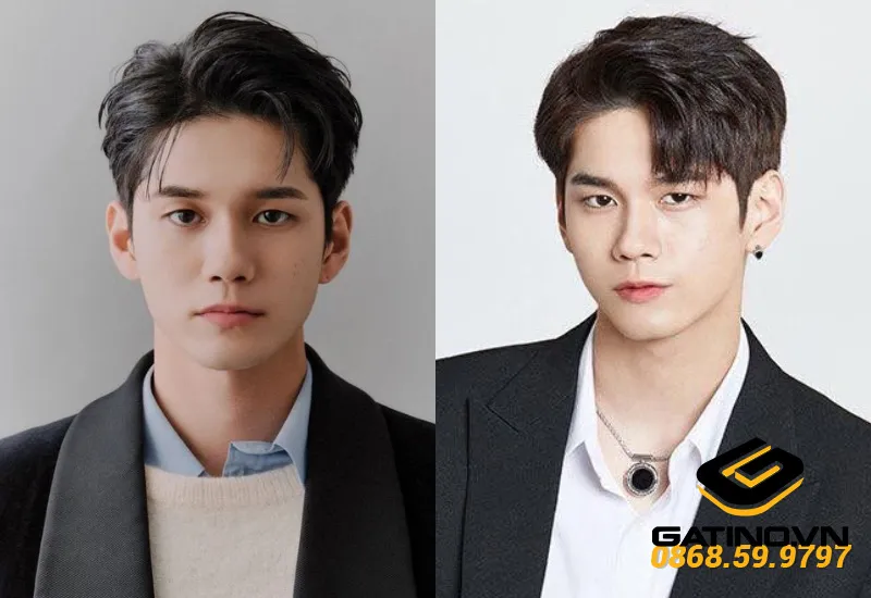 cách chẻ tóc 2 mái 7/3 1