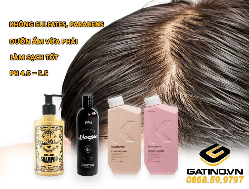 Lựa chọn dầu gội cho da đầu nhờn là cách xử lý tóc bết dầu hiệu quả