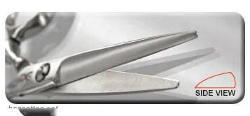 Kéo lưỡi cạnh lồi mạnh mẽ, sắc bén, hoàn hảo cho kỹ thuật cắt trượt và các thao tác cắt nâng cao