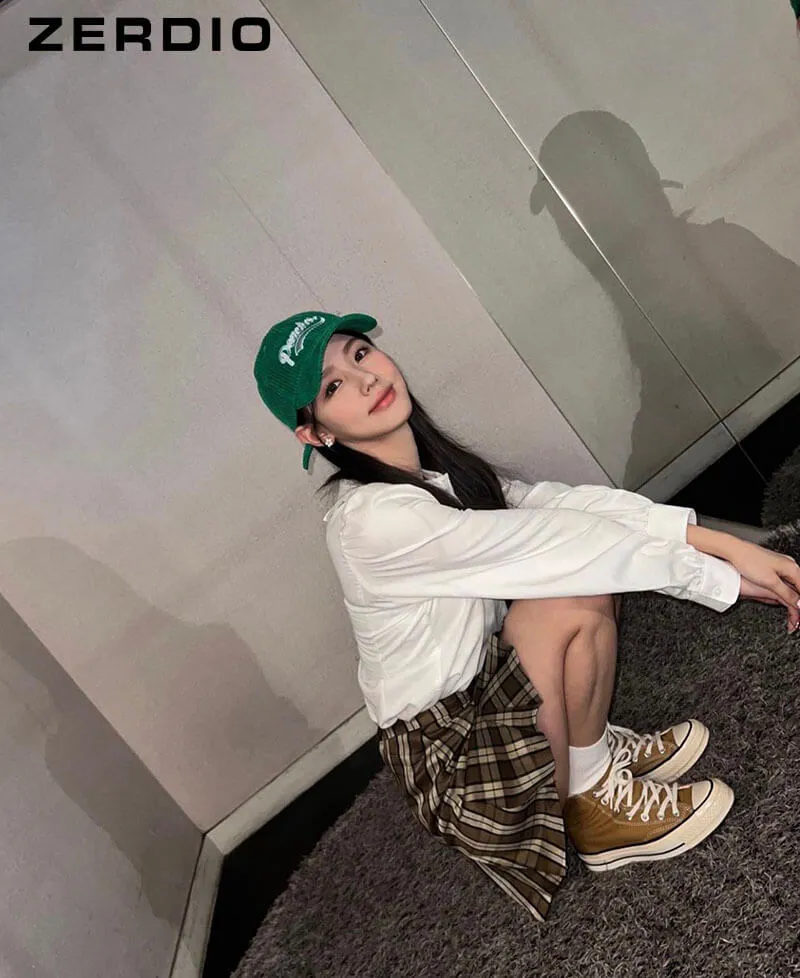 Kiểu tóc buộc thấp để đội mũ lưỡi trai