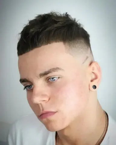 Tóc Đầu Nấm Choppy Crop