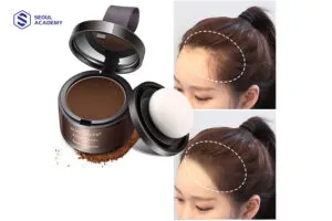 Hướng Dẫn cách để tóc mái không bị hói Bằng Bột Che Phủ Tóc Tạm Thời Hiệu Quả