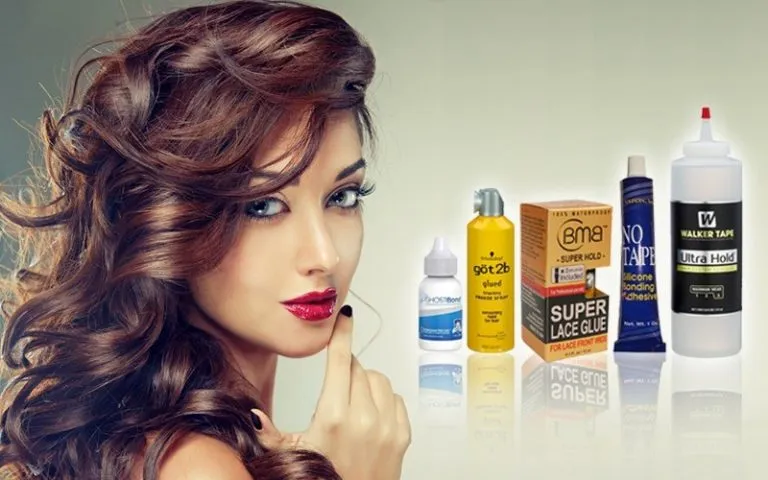 Các vật dụng cần thiết bao gồm gel dán tóc, mũ bảo vệ và dụng cụ chuyên dụng để thực hiện cách gắn tóc giả bằng keo