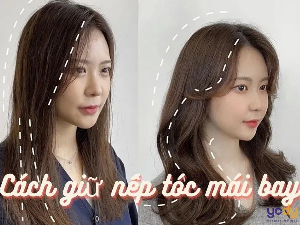 Nếp tóc mái ngang là một kiểu tóc cổ điển, vừa thanh lịch vừa trẻ trung