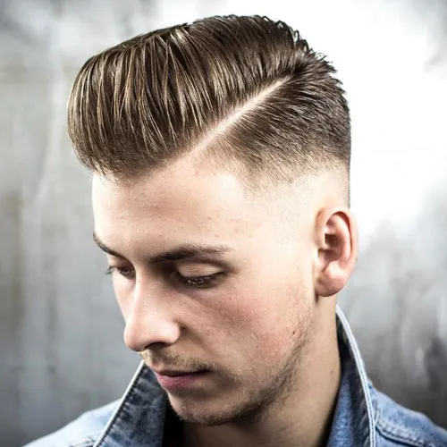 Kiểu tóc Undercut biến thể Pompadour lịch lãm