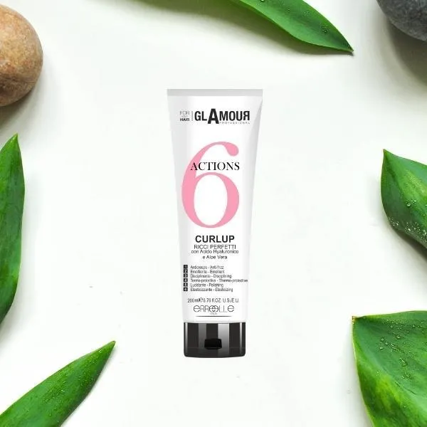 Chai kem xả khô tạo kiểu và dưỡng ẩm số 6 dùng cho tóc xoăn