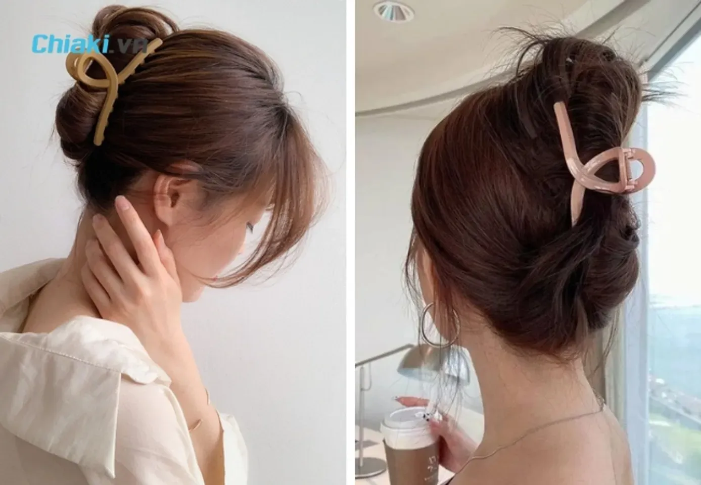 Hướng dẫn cách kẹp càng cua cho tóc layer bồng bềnh