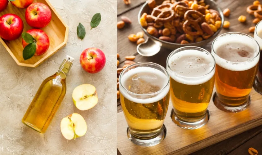 Mặt nạ tóc từ bia và giấm táo, một cách làm mặt nạ tóc hiệu quả