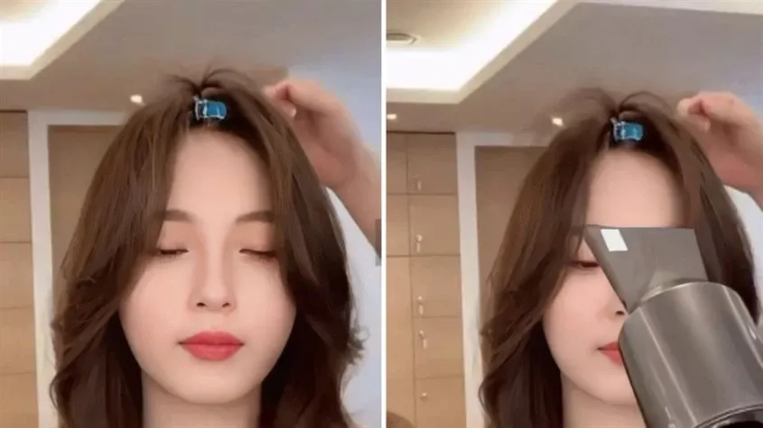Kỹ Thuật Sấy Tóc Ngược Tạo Độ Phồng Bền Lâu