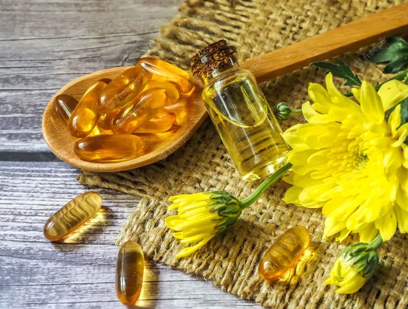 Dùng dầu hoa cúc nhẹ nhàng lên tóc mái giúp tóc dầi nhanh