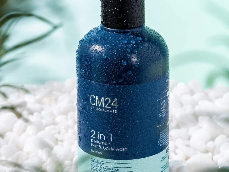 Sản phẩm sữa tắm gội 2-trong-1 dành cho nam giới với hương nước hoa lịch lãm và công dụng làm sạch toàn diện