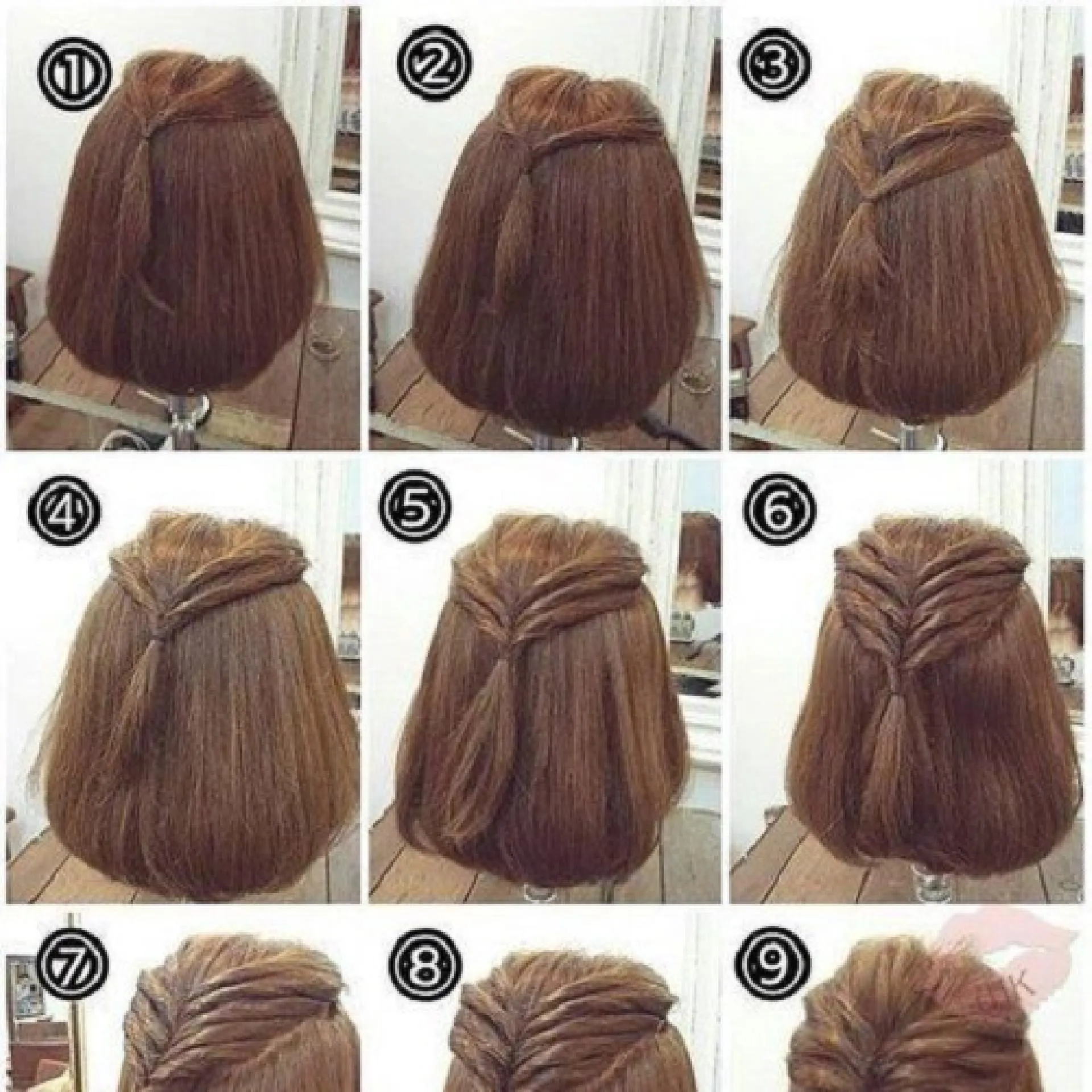 Tạo kiểu tóc tết cánh bướm đơn giản và đẹp mắt