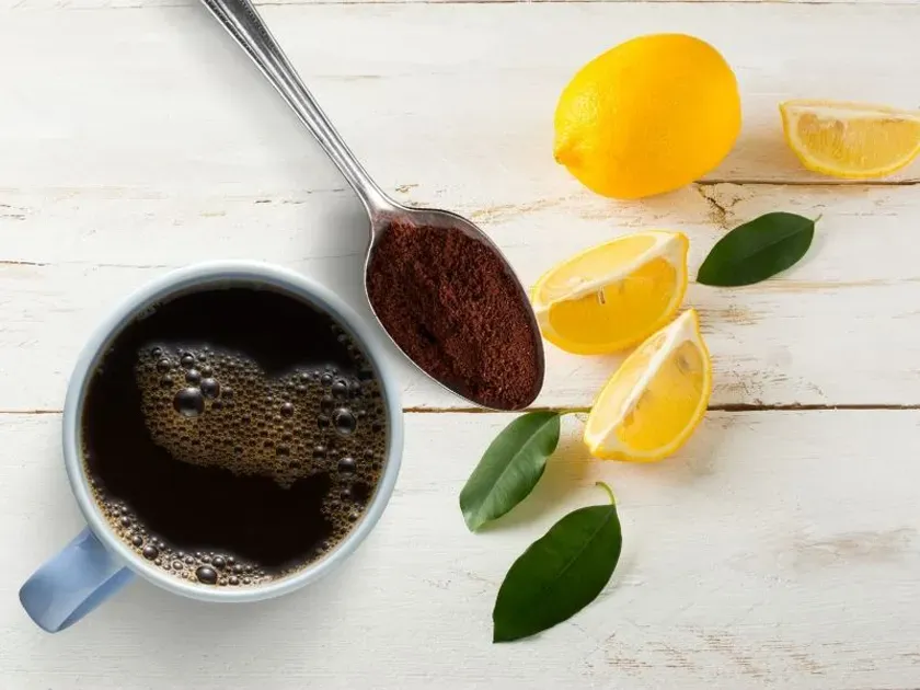 Nhuộm tóc đẹp với cà phê và chanh tươi