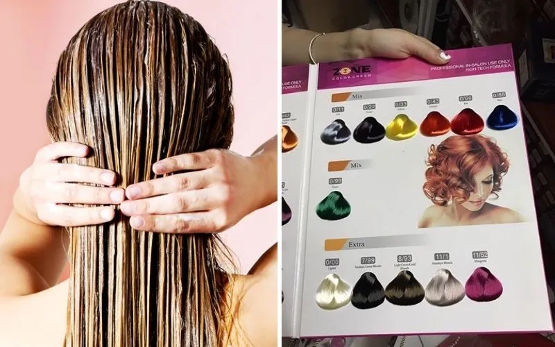 Sử dụng dầu gội và dầu xả không chứa Sulfate cho tóc nhuộm