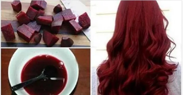 Hỗn hợp củ dền và cà rốt: Cách nhuộm tóc không cần thuốc cho sắc đỏ mận cuốn hút