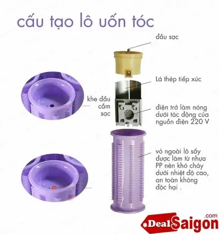 Dụng cụ và sản phẩm hỗ trợ quá trình lô tóc đẹp tại nhà