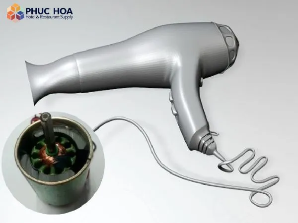 Hướng dẫn cách bật máy sấy tóc an toàn khi có mùi khét