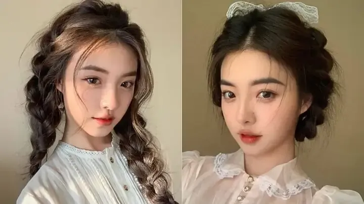 Kỹ thuật tết tóc ngắn hai bên truyền thống