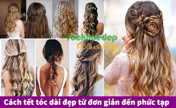 Khám phá những kiểu búi tóc đẹp cho tóc dài, giúp bạn trở nên xinh đẹp hơn