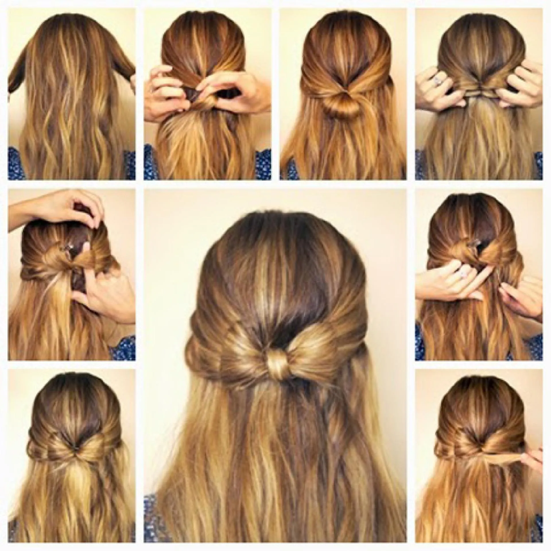 Tóc nơ bướm, cách làm kiểu tóc dễ thương và độc đáo từ tóc