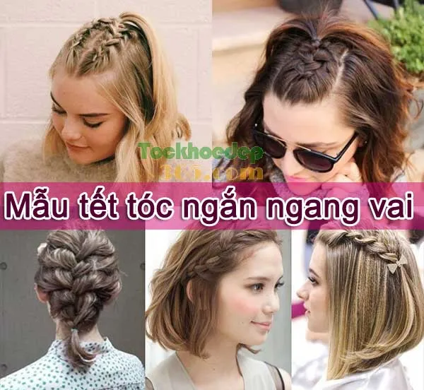 Một biến thể lãng mạn của cách tết tóc ngang vai đẹp, sử dụng kỹ thuật tết lỏng và làm phồng tóc tối đa