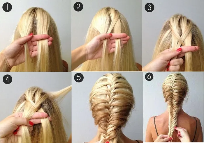 Quy trình 6 bước tạo kiểu tết tóc xương cá cá tính và nữ tính